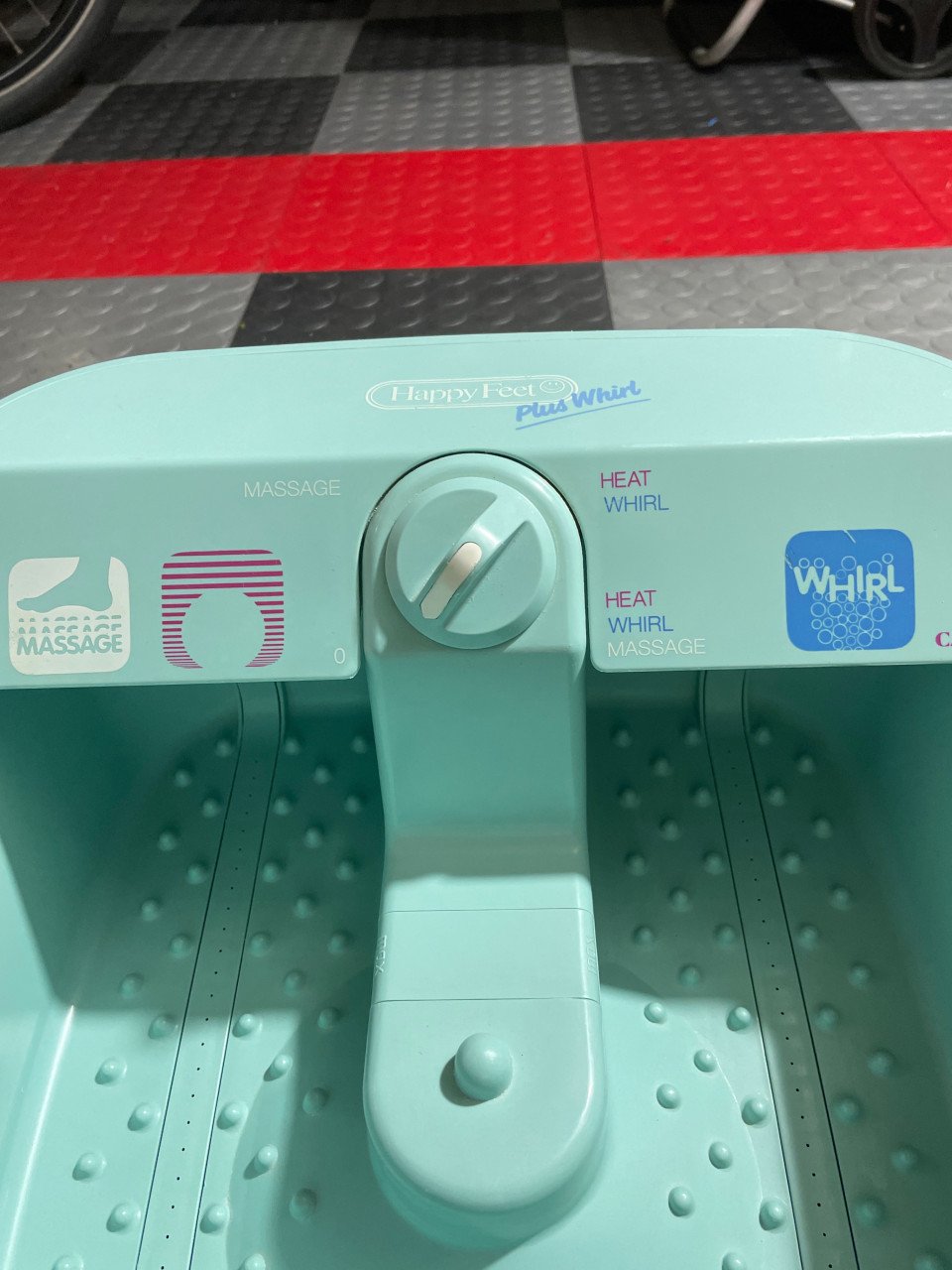 Voetenbad met massage