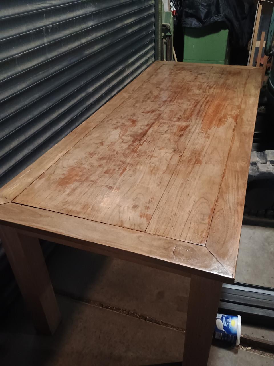 Eetkamer tafel 220x90x80