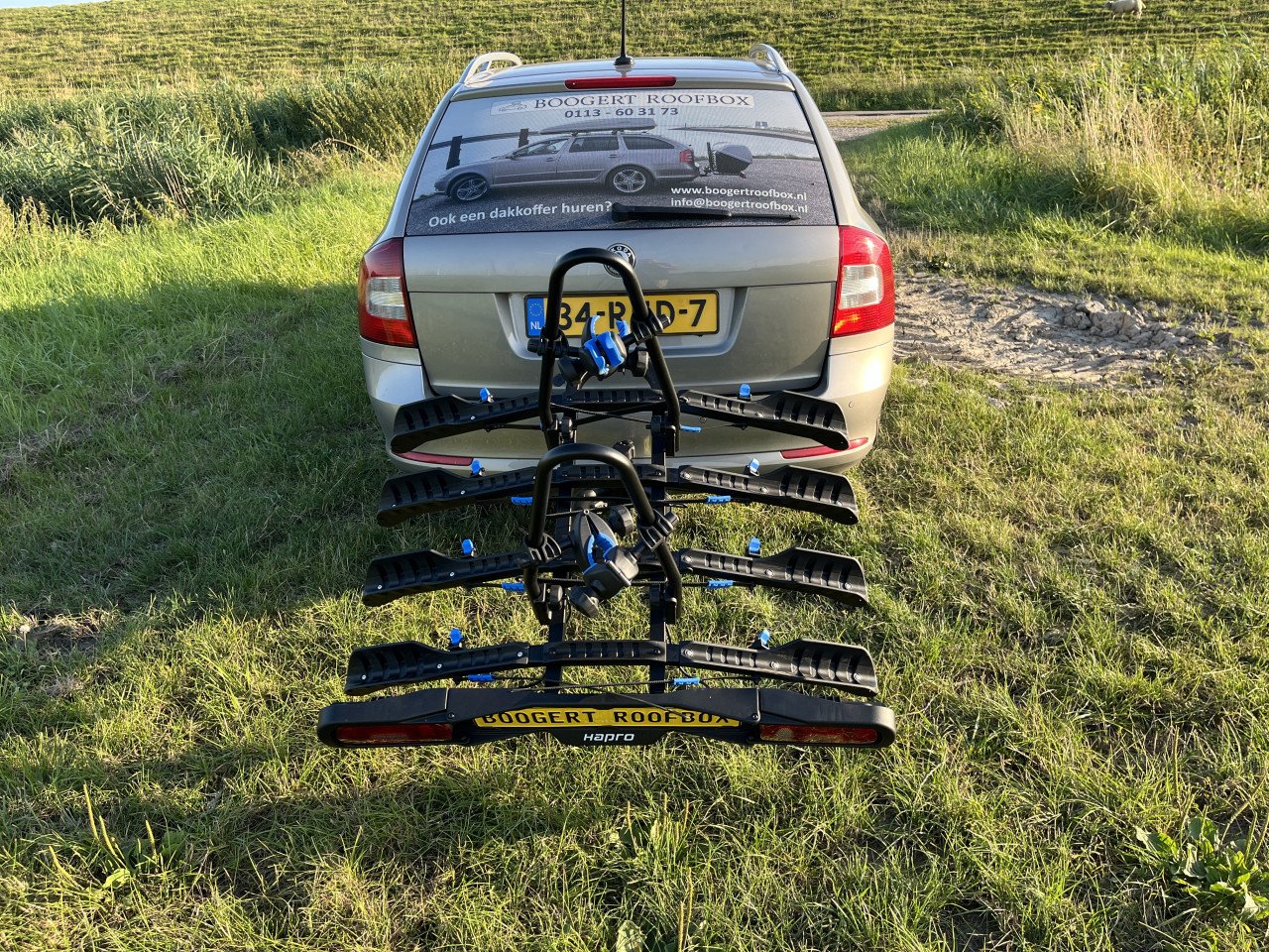 Fietsendrager voor 4 fietsen te huur