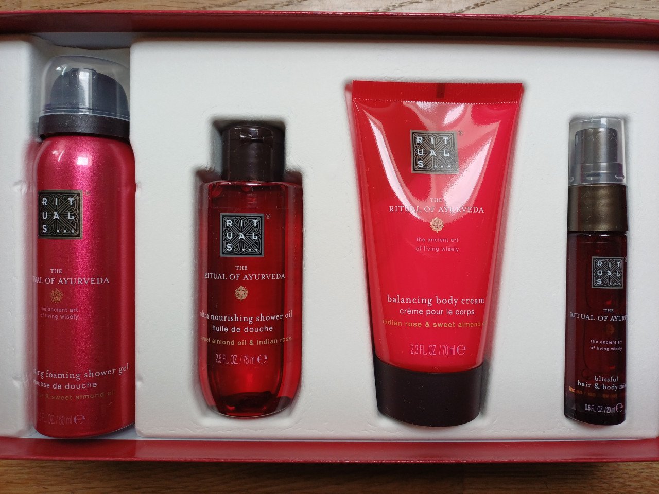 NIEUW: RITUALS GIFT SET 4 x The Ritual of Ayurveda - BIEDEN