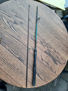 Hengel 9 werphengel zeehengel boothengel Silstar Neon NX605P in nieuwstaat