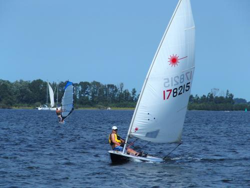 Laser zeilboot in zeer nette staat