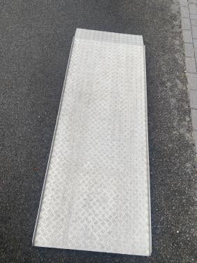 Professionele aluminium oprijplaat 200x70 - rijplaat