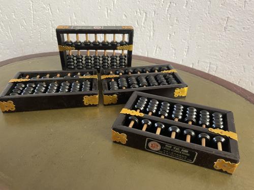 50x of 100x Chinees telraam huwelijkscadeautjes gasten Abacus