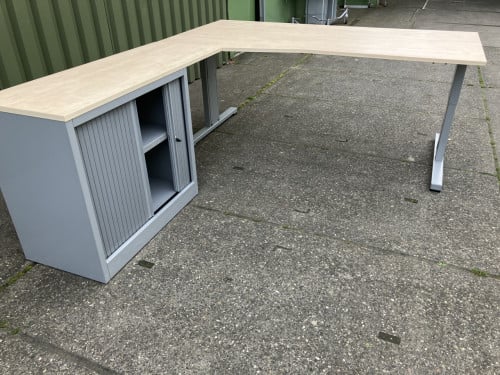 Hoekbureau combinatie