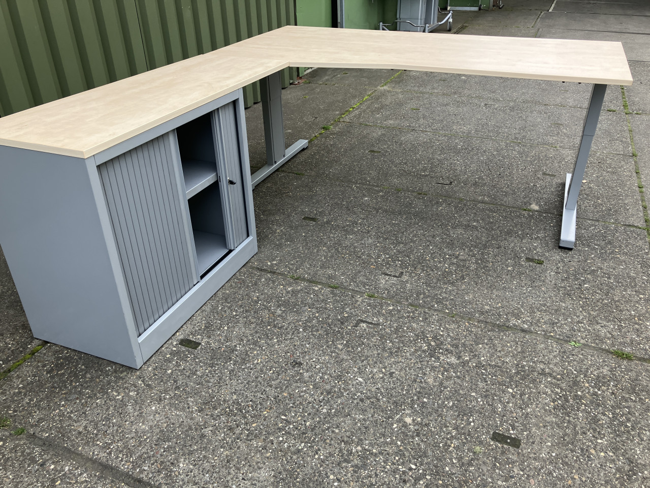 Hoekbureau combinatie