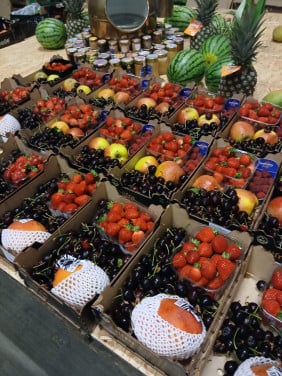 Heerlijke fruit boeketjes