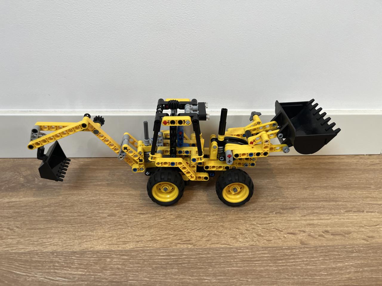 LEGO mini backhoe loader