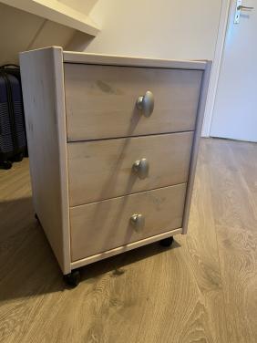 Whitewash ladenblok/nachtkastje