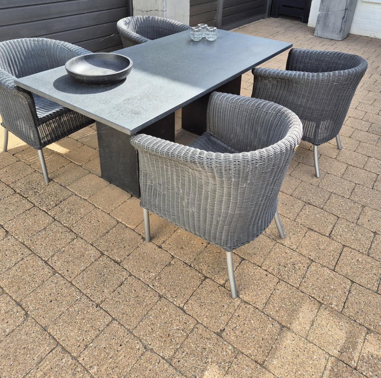 4 Mooie Terras stoelen