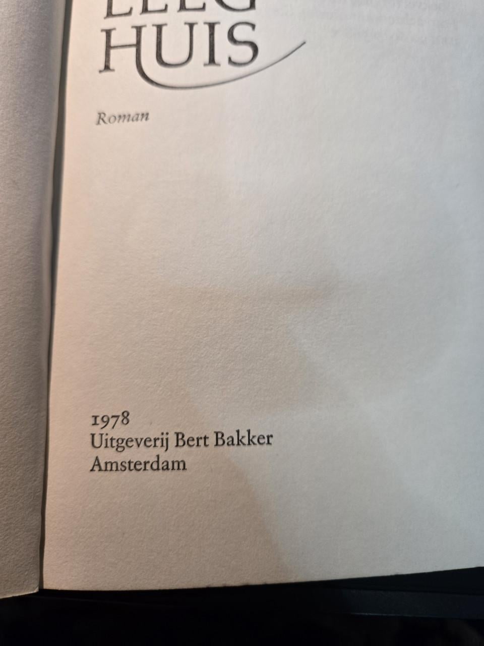 Boek: Een leeg huis 6e druk 1978 Auteur Menco, Sara (Marga Minco)