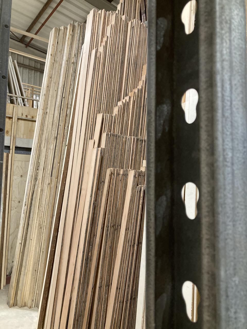 Vloerdelen en dakbeschot