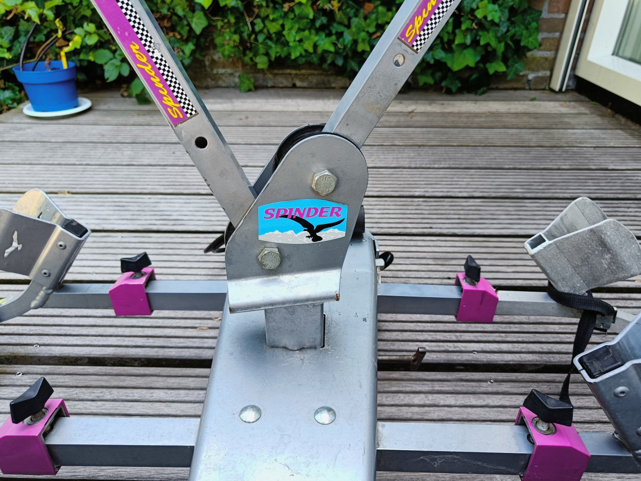Fietsendrager spinder