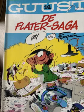 Stripboeken van Guust Flater