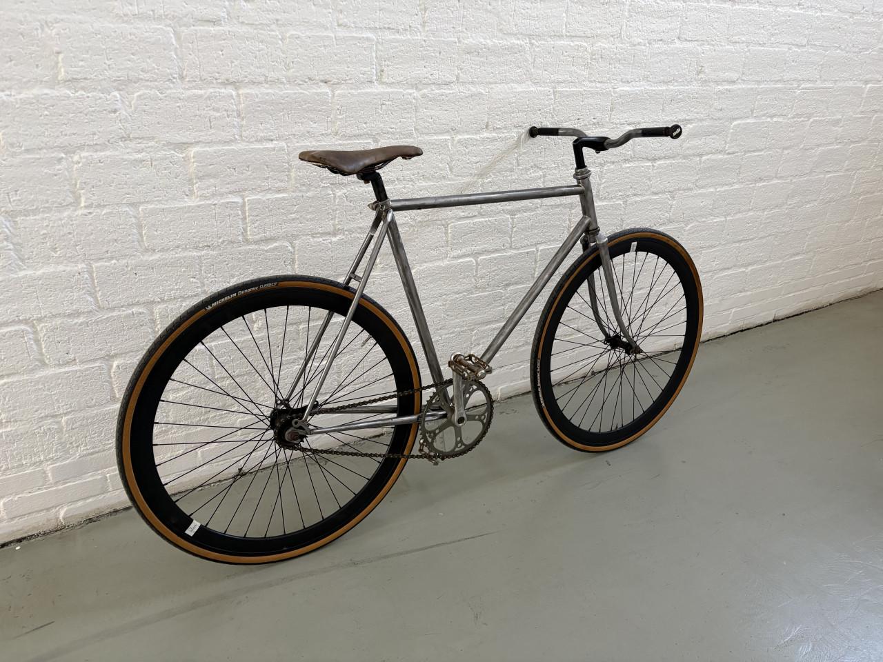 Single Speed fiets met terugtraprem