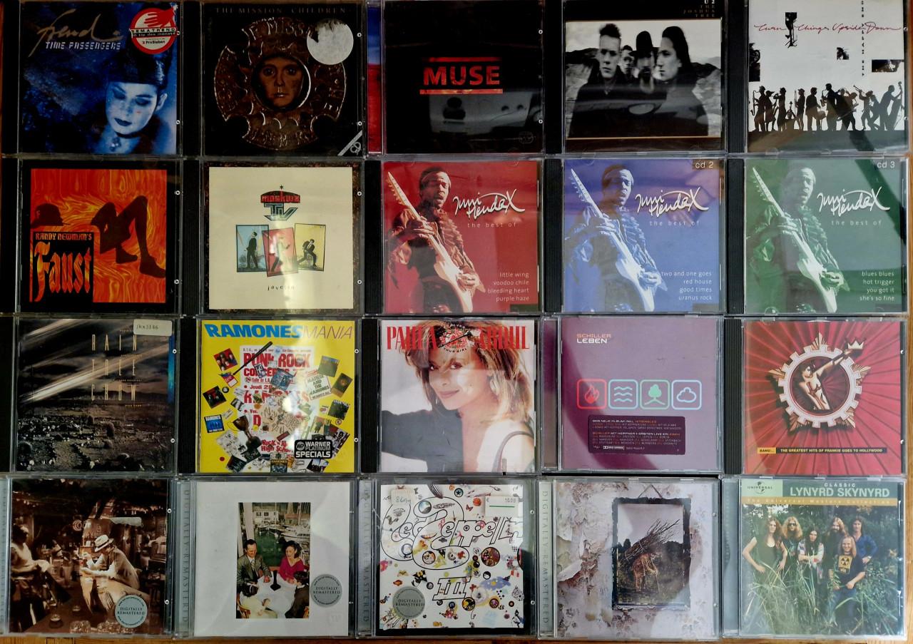 Partij CD's (138 stuks)