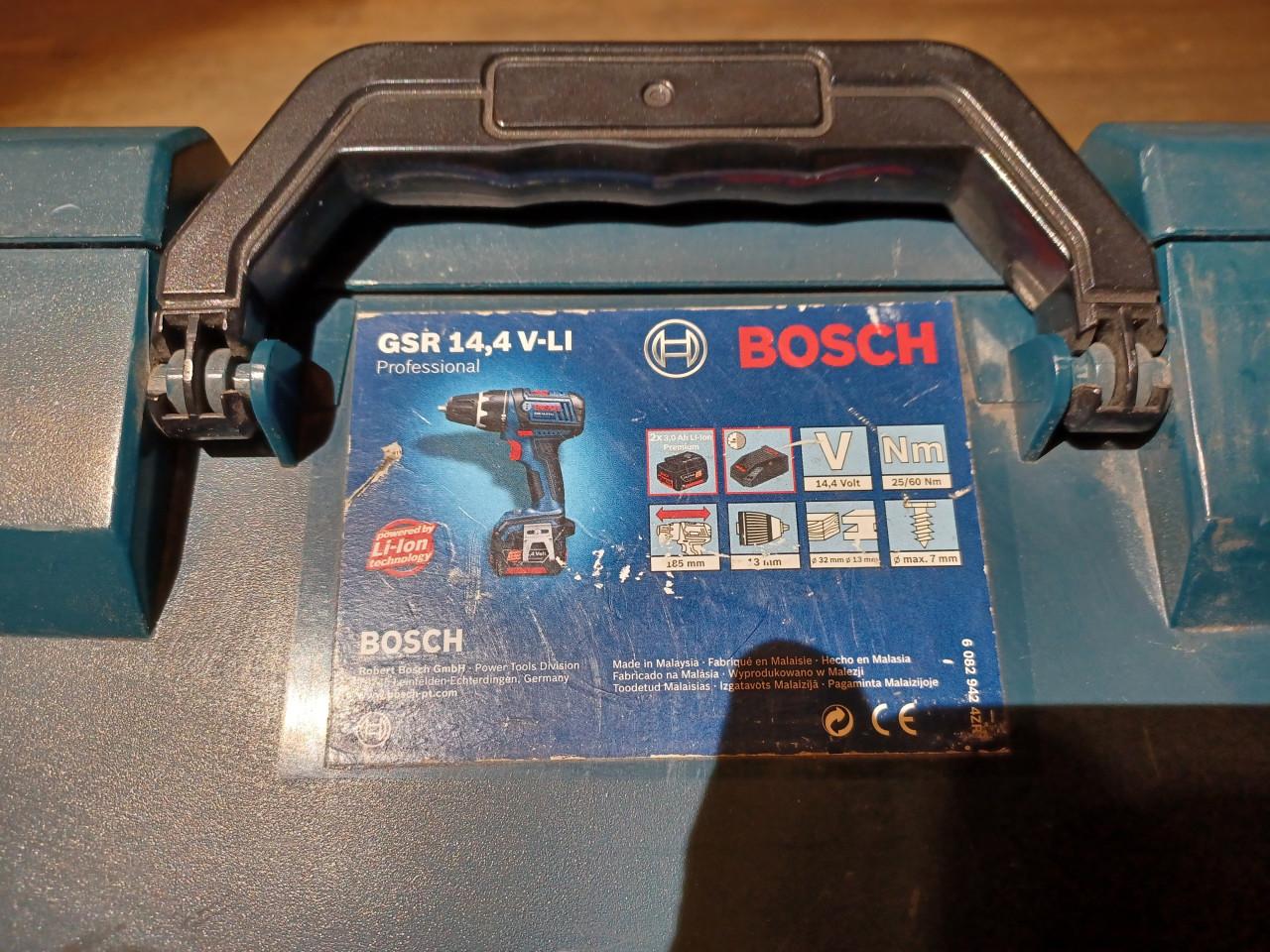Bosch (blauw)accuboormachine 14,4