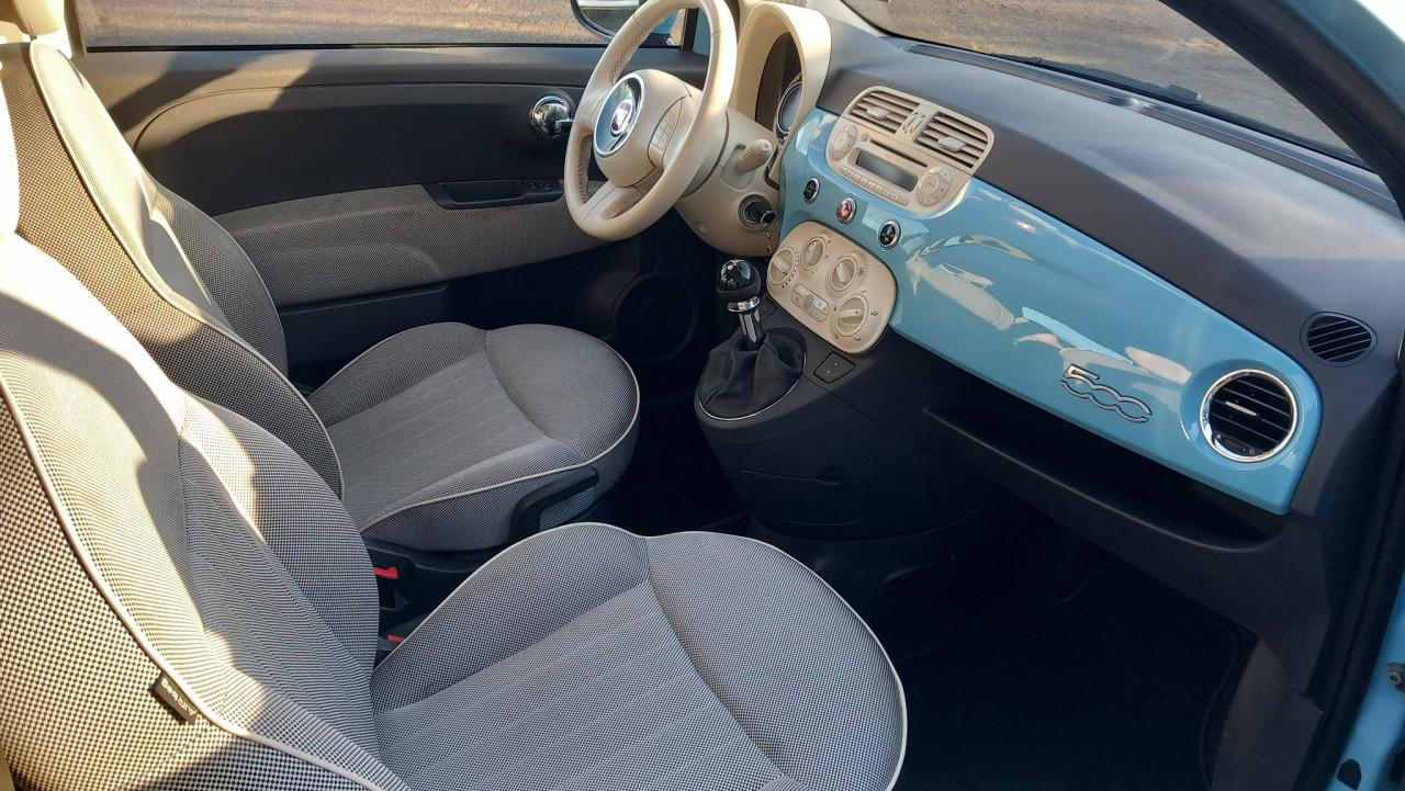 Fiat 500 0.9 TwinAir Lounge bj:2011 airco-panoramadak lm-velgen