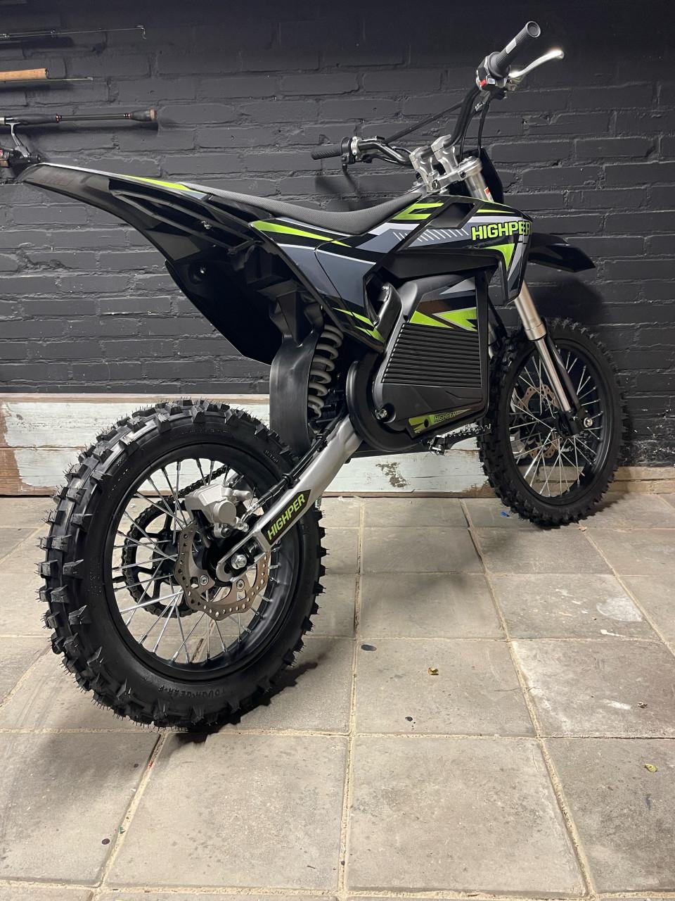 Elektrische crosser 72 volt 5000 watt