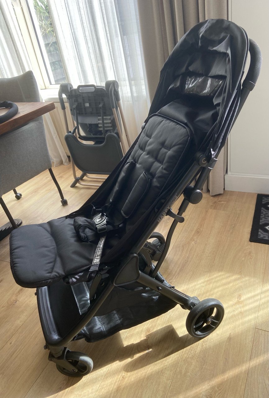 Kinder Buggy zwart, vliegtuig reizen geschikt
