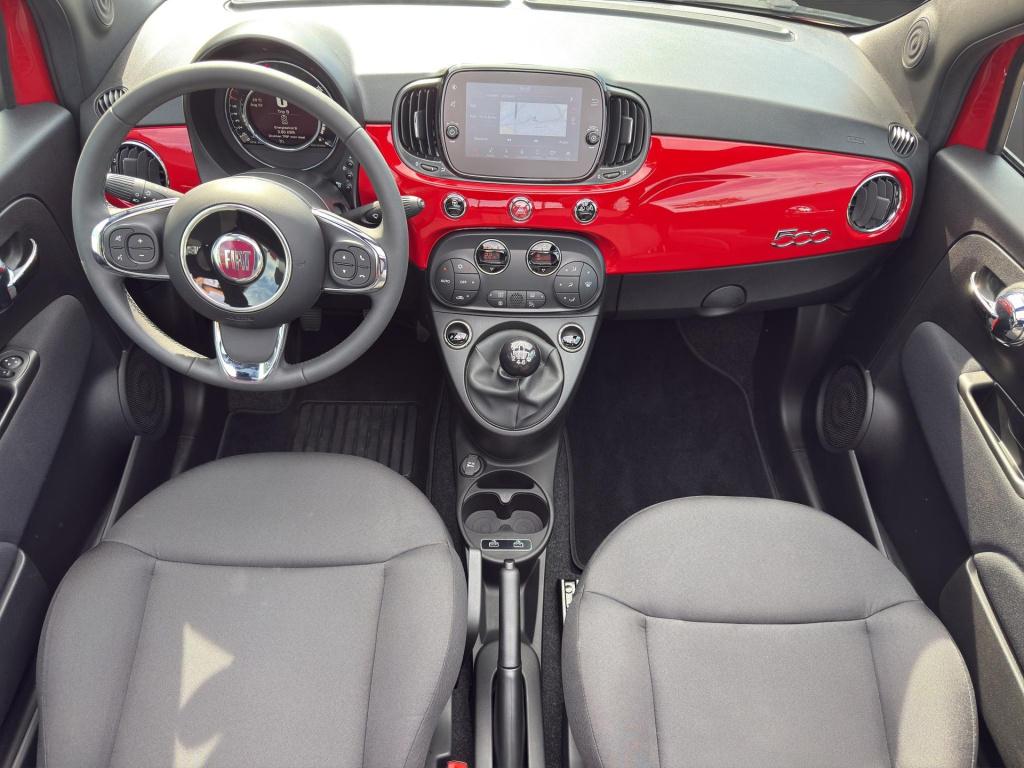 Fiat 500 C 1.0 hybrid | airco (autom) | navi | cruise c | 16 "| bluetooth |