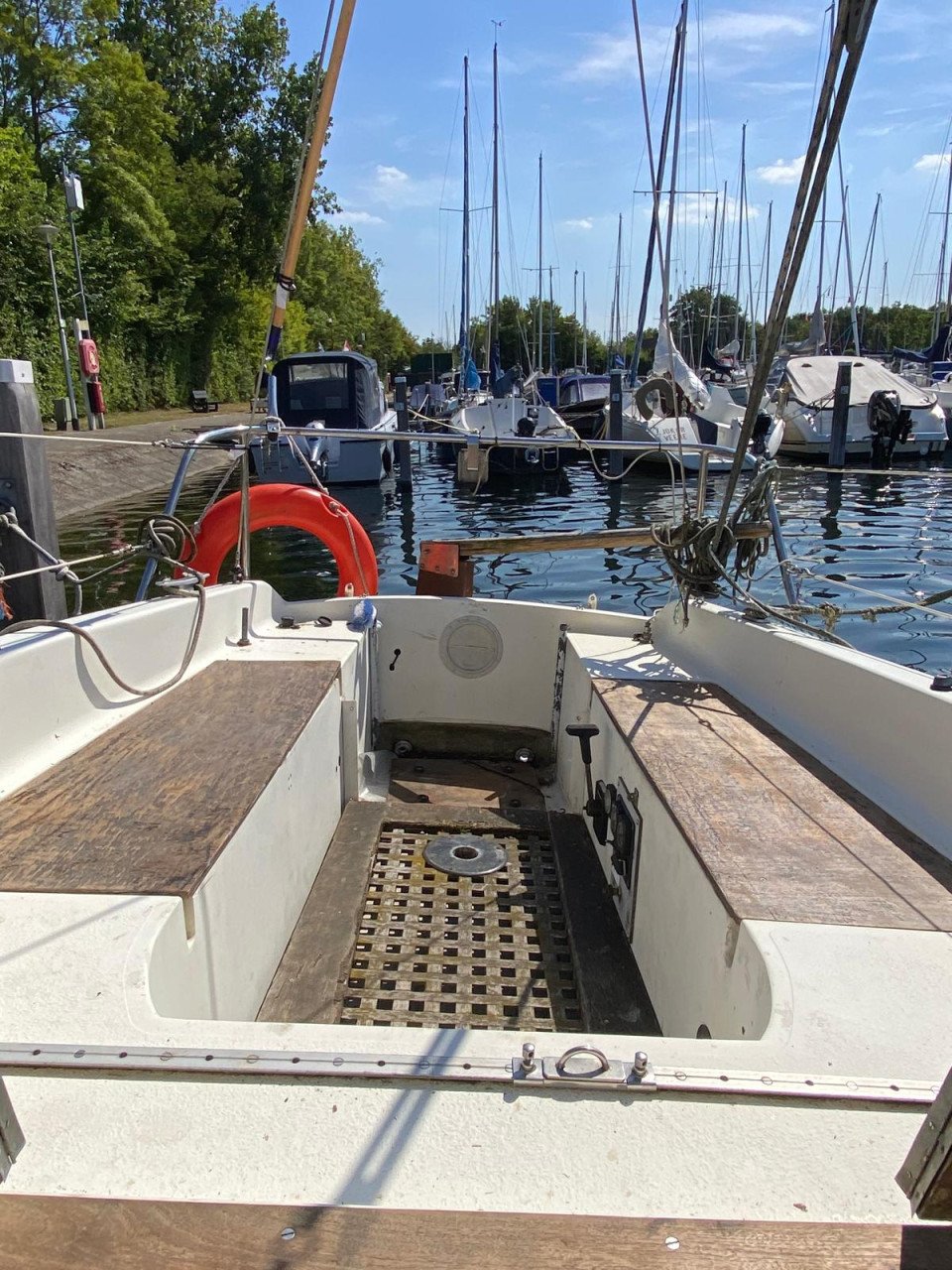 Gratis ter overname, opknapper zeilboot