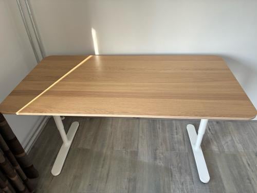 IKEA BEKANT zit-sta bureau