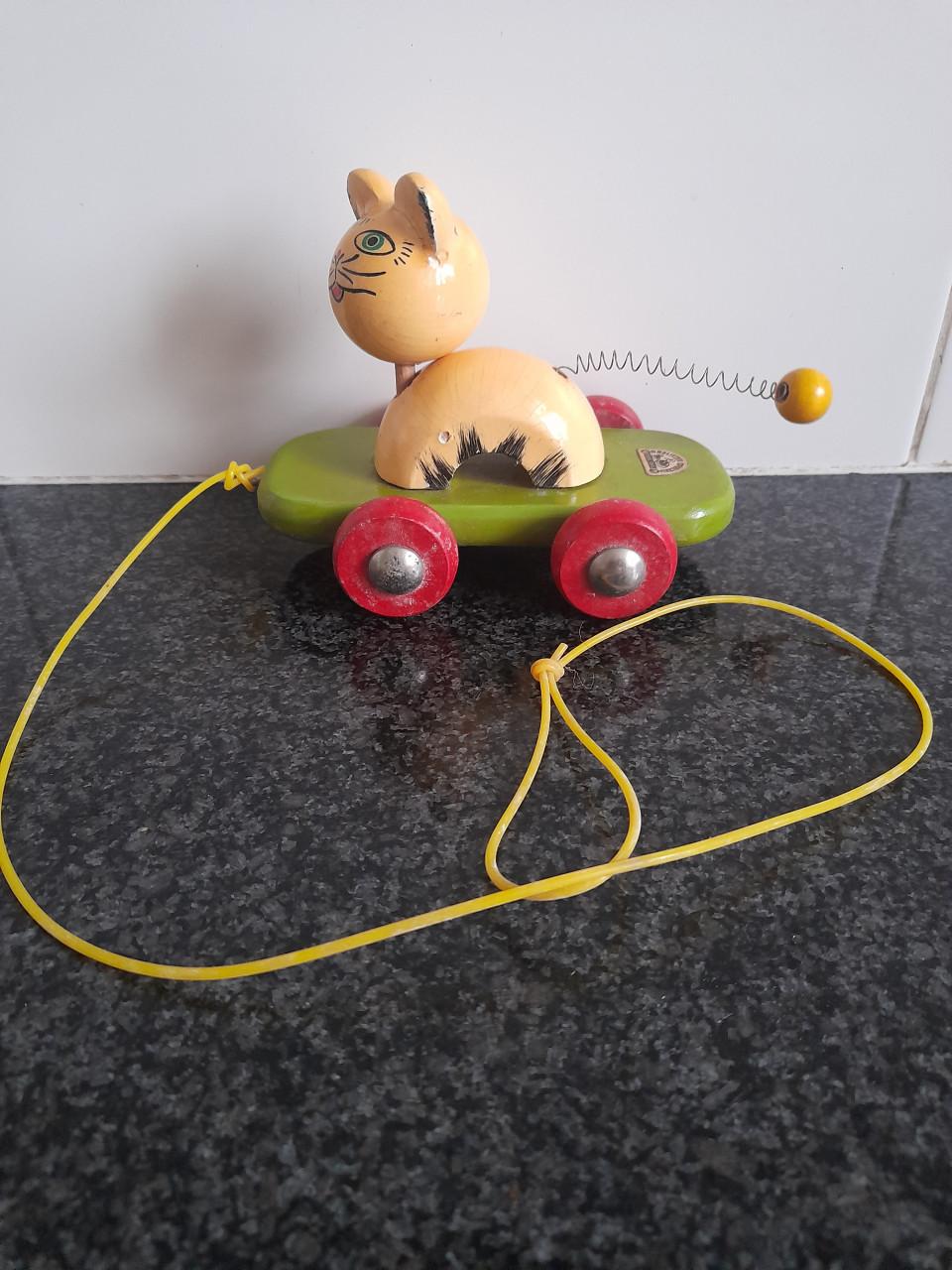 Vintage Rubberen Piepbeestje ( in goede staat )  €4 per stuk