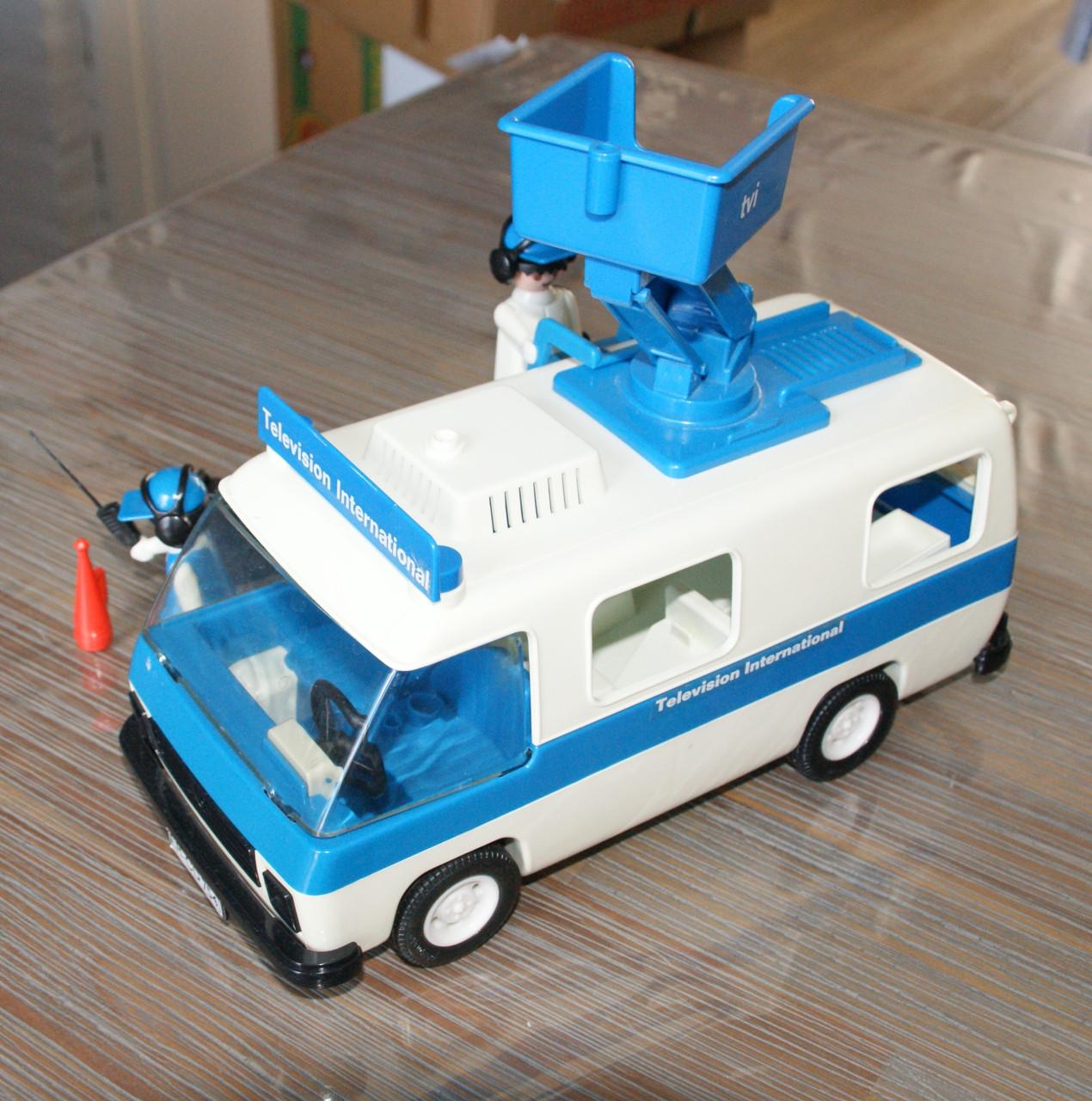 Playmobil TV-Televisiewagen (set nummer 3530)
