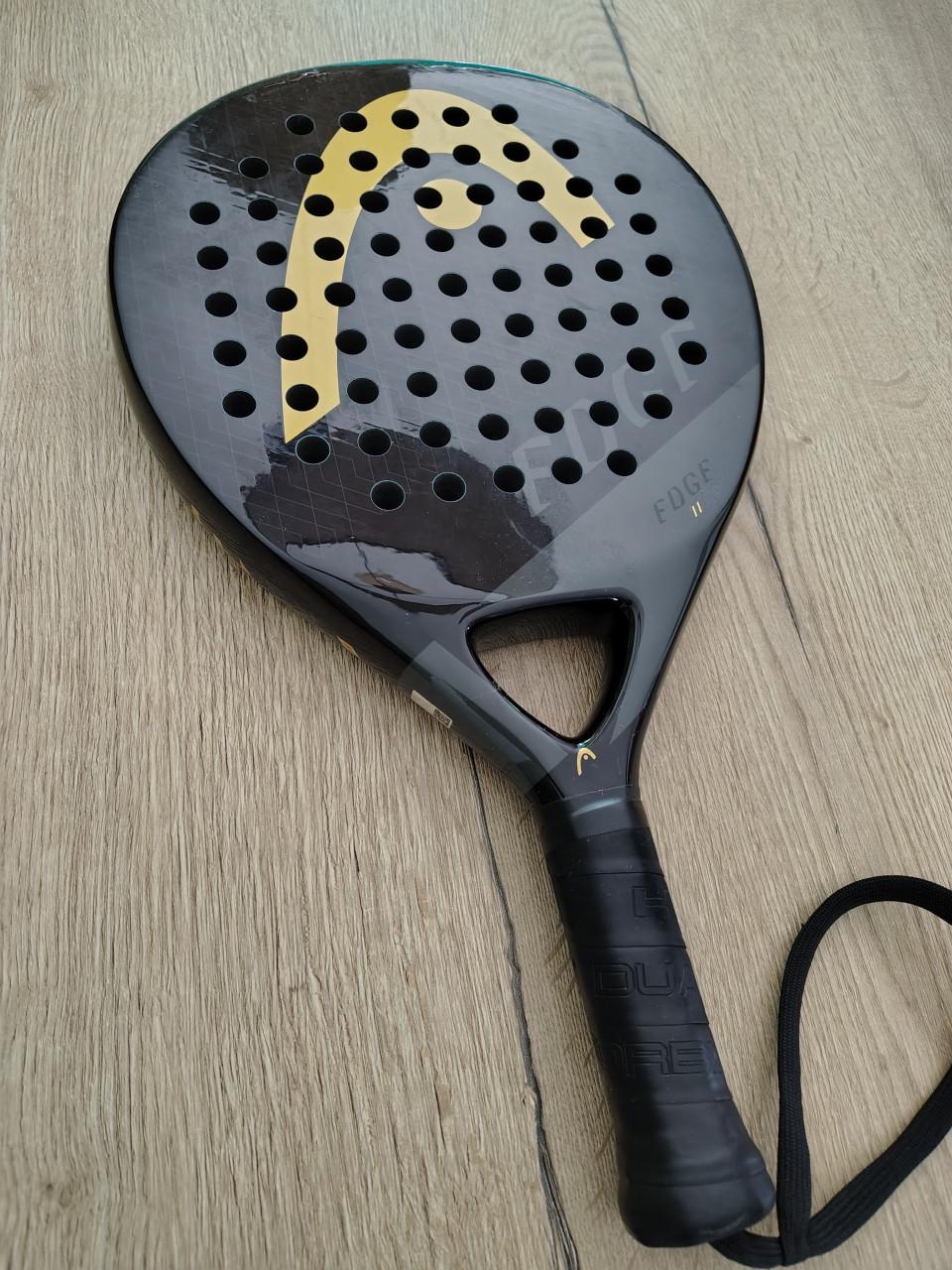 Padel racket head edge 2
