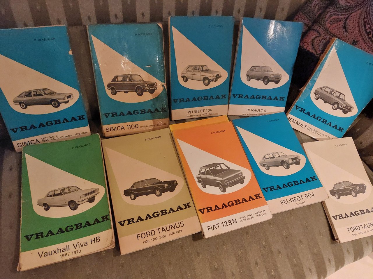 Vraagbaak, instructieboekjes, handleiding vele automerken