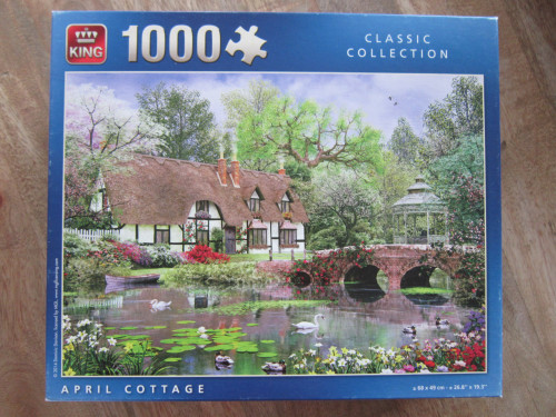 T.e.a.b. King puzzel van 1000 stukjes, April Cottage