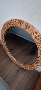 Leuke rotan spiegel