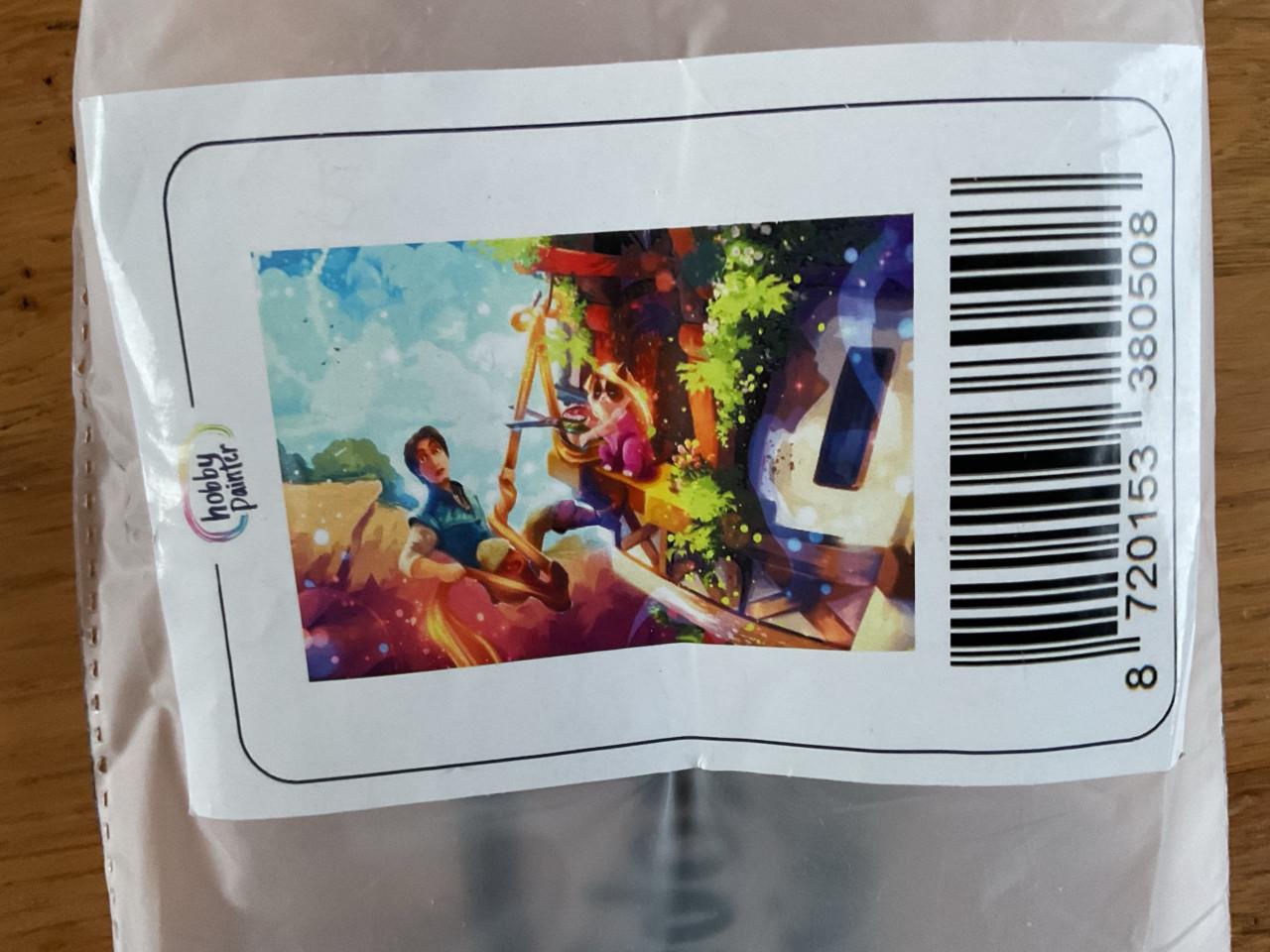 Diamond painting 55x35 cm. nieuw € 5