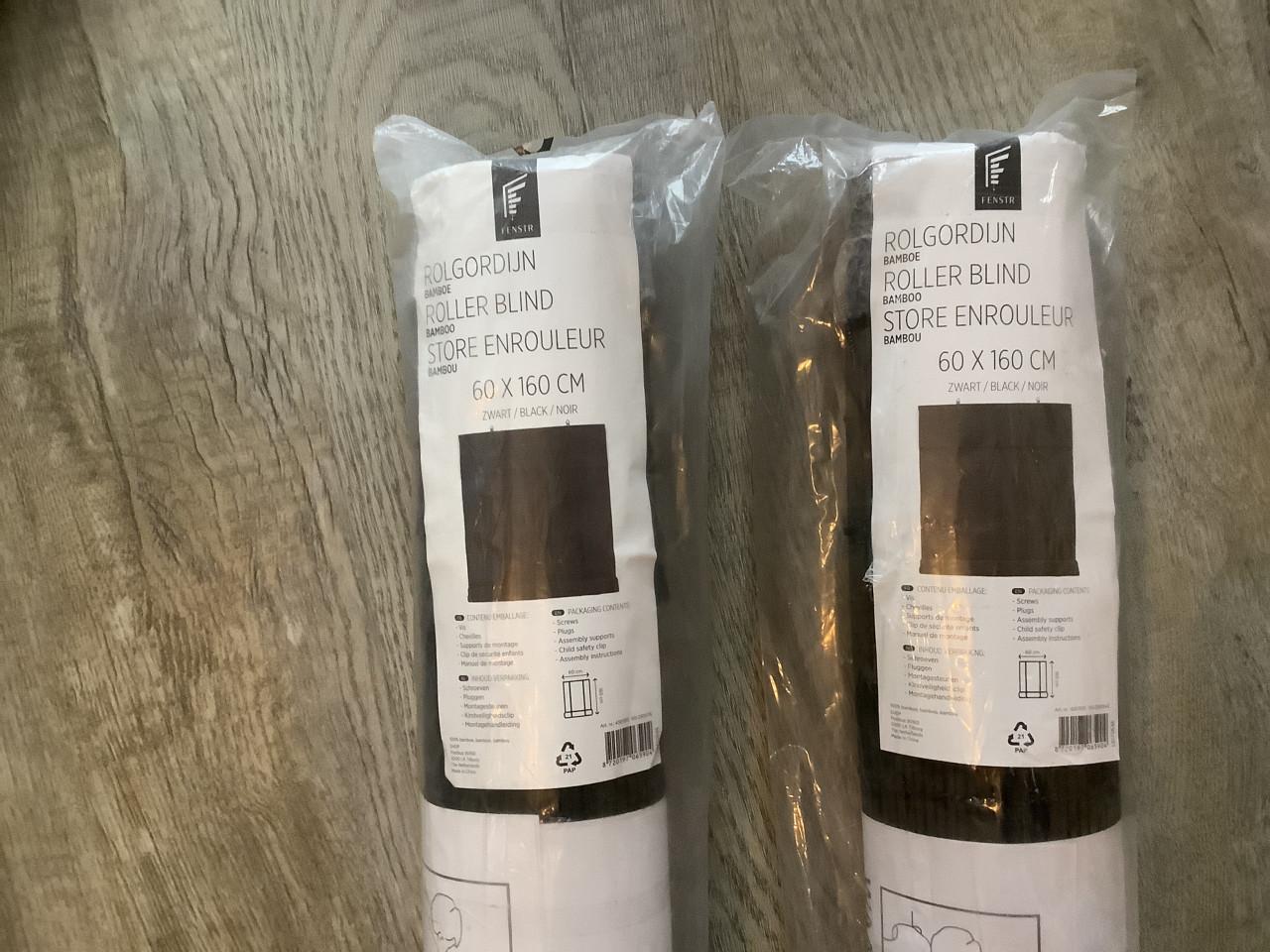 Nieuwe Bamboe Rolgordijnen