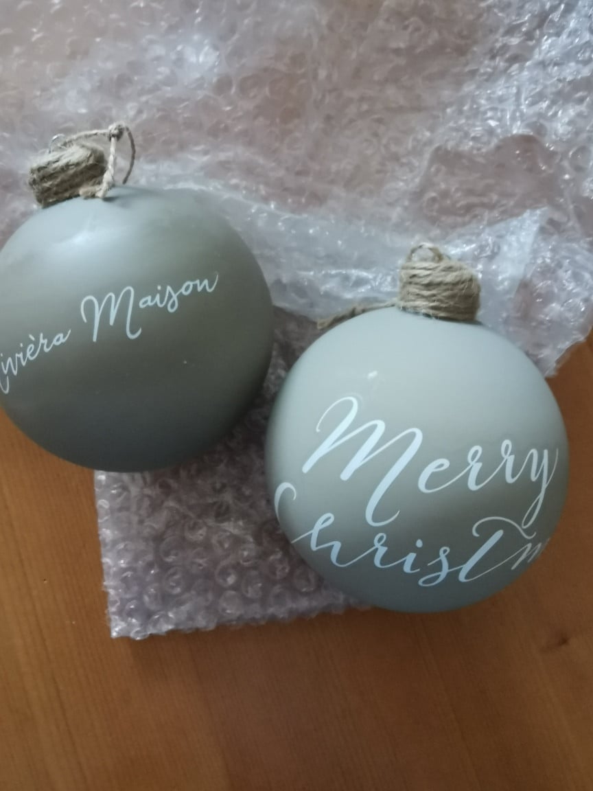 Kerstballen Riviera Maison