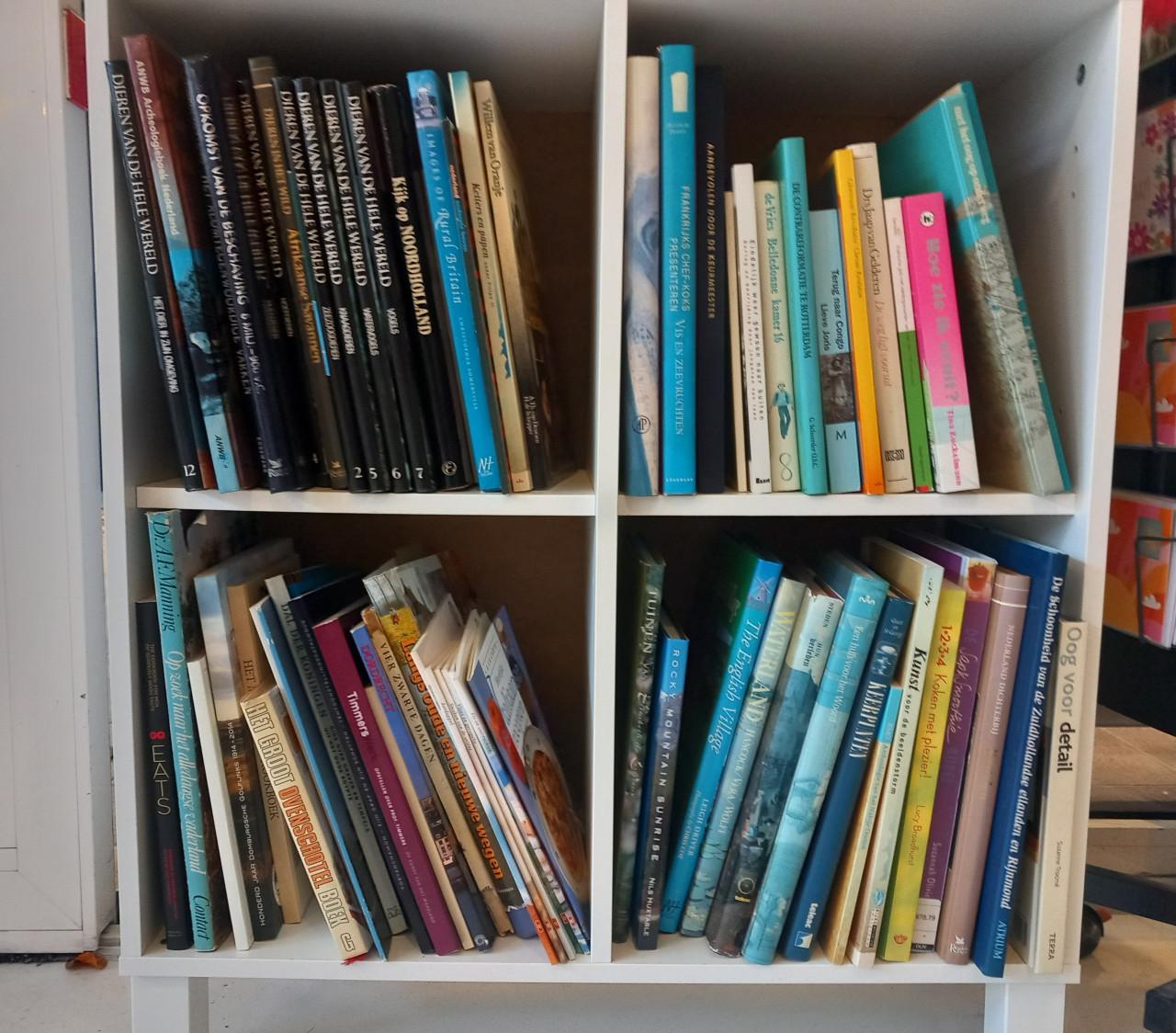 Boeken voor 50 cent per stuk