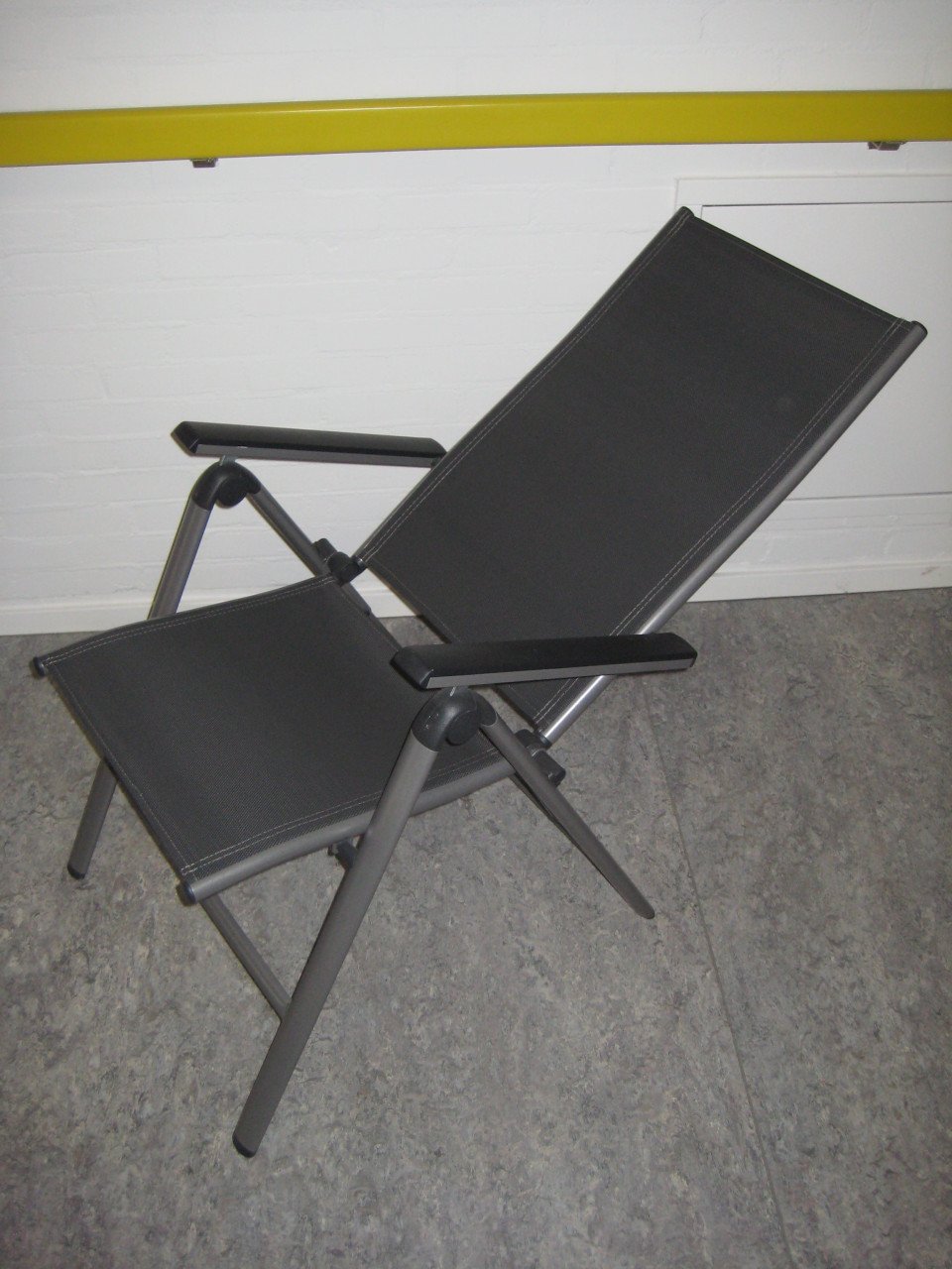 2 tuinstoelen van Livarno / inklapbaar / verstelbaar.