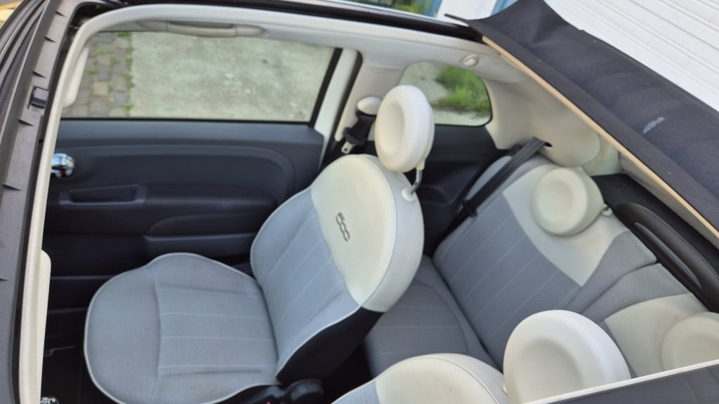Fiat 500 C 1.2 lounge *cabrio*airco*parkeersensoren*lmv*ecc*