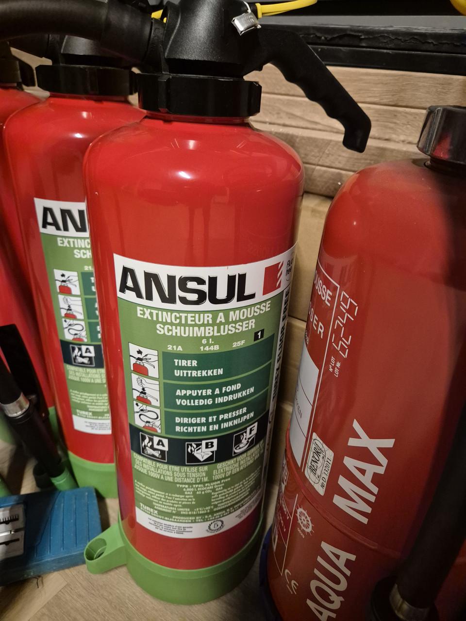 Brandblusser 6liter.