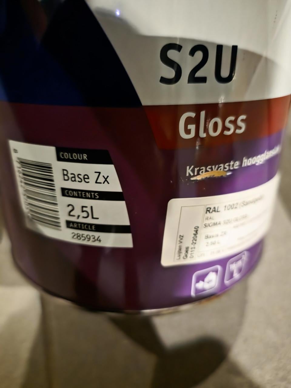 Sigma primer & verf (kleur zand) GERESERVEERD