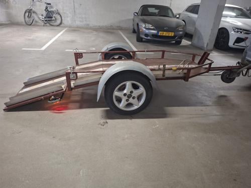 Kar voor scootmobiel en fiets