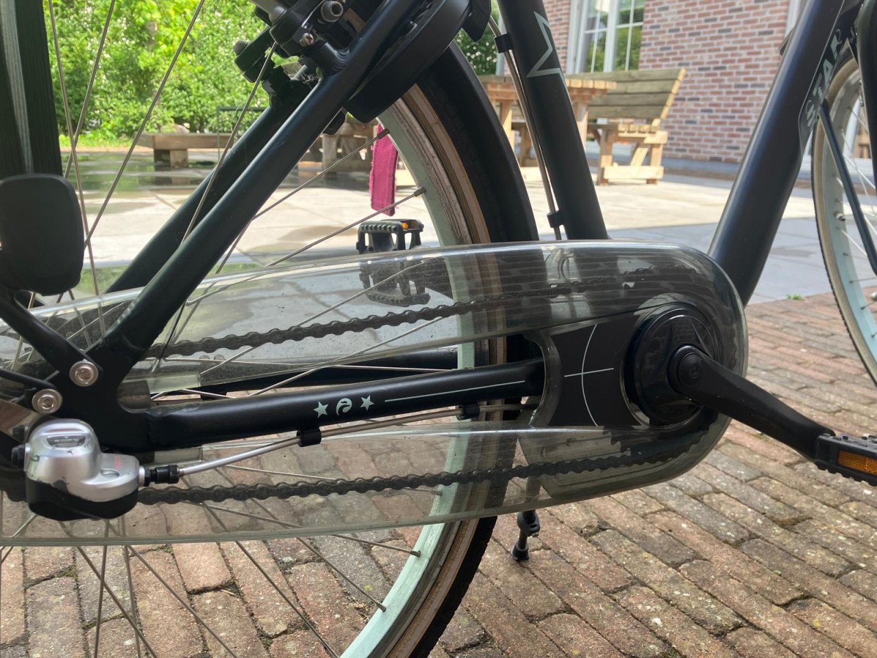 Meisjesfiets Batavus Star 26 inch 3V Mat grijs