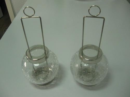 2 Waxine licht houders