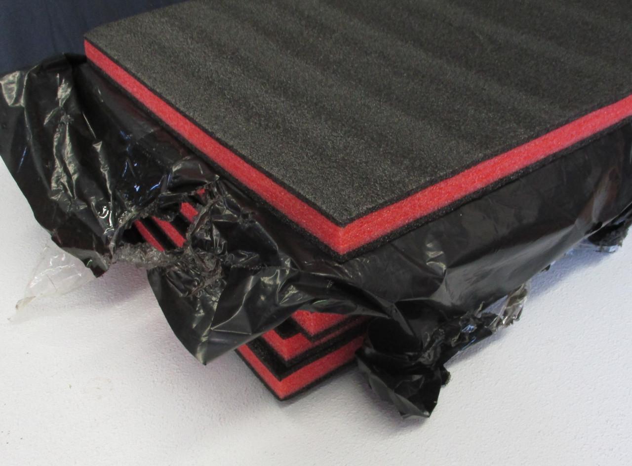 5x foam platen   50x33     (nieuw)