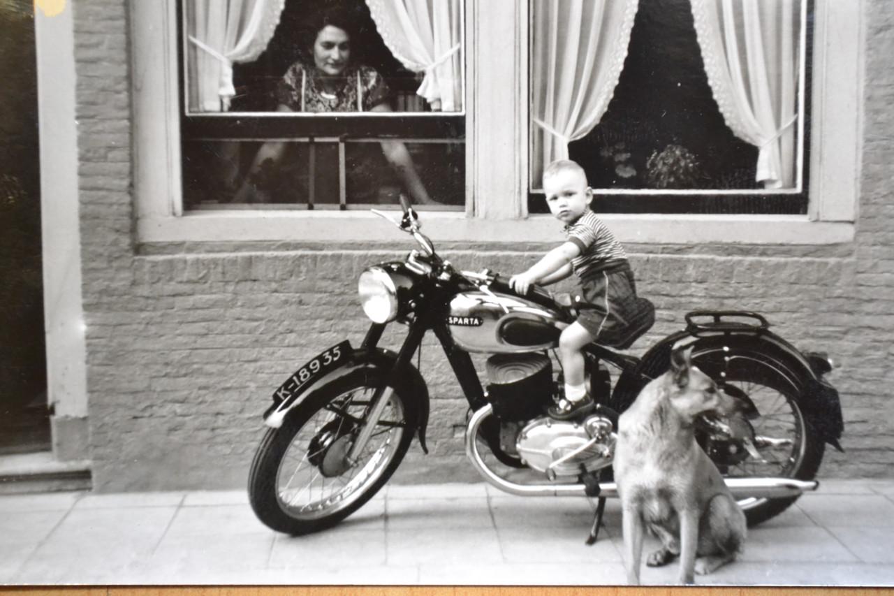 Sparta oldtimer motor met 250cc Victoriablok bjr 1954