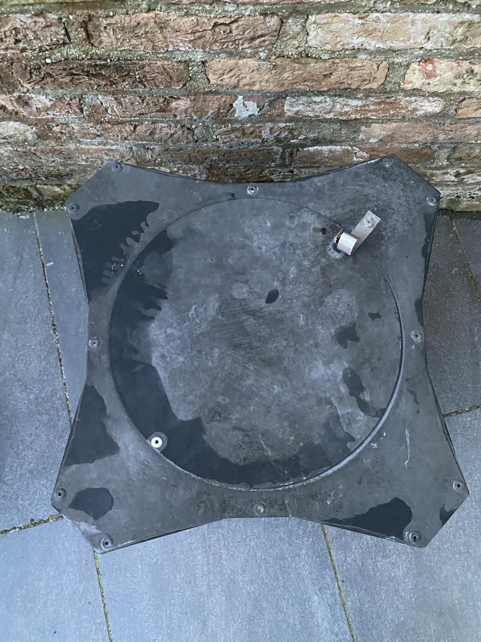 Trekkap voor schoorsteen