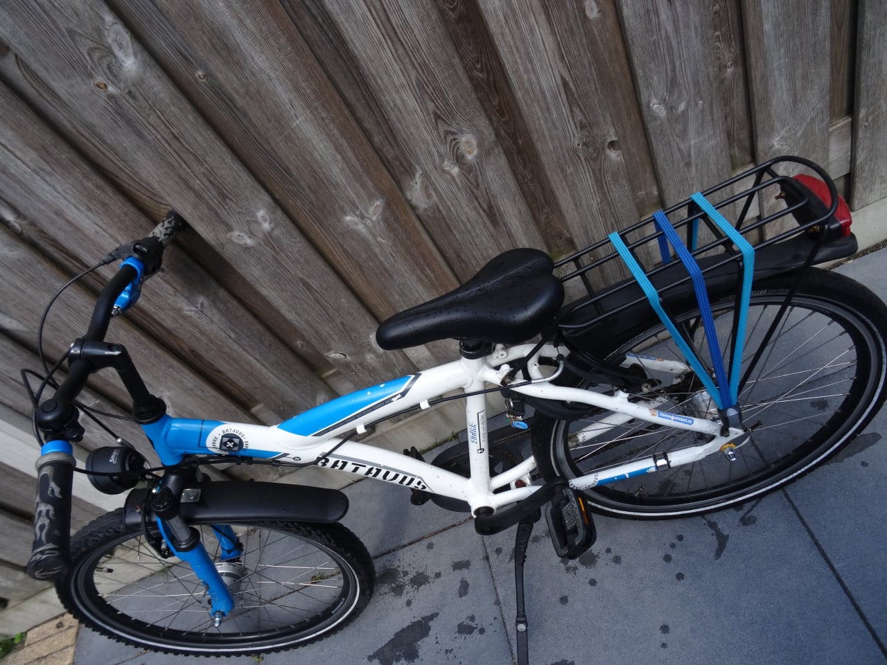 🚲 Batavus Snake Jongensfiets – 24 inch – 3 Versnellingen – Wit/Blauw 💙