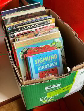 Doos stripboeken