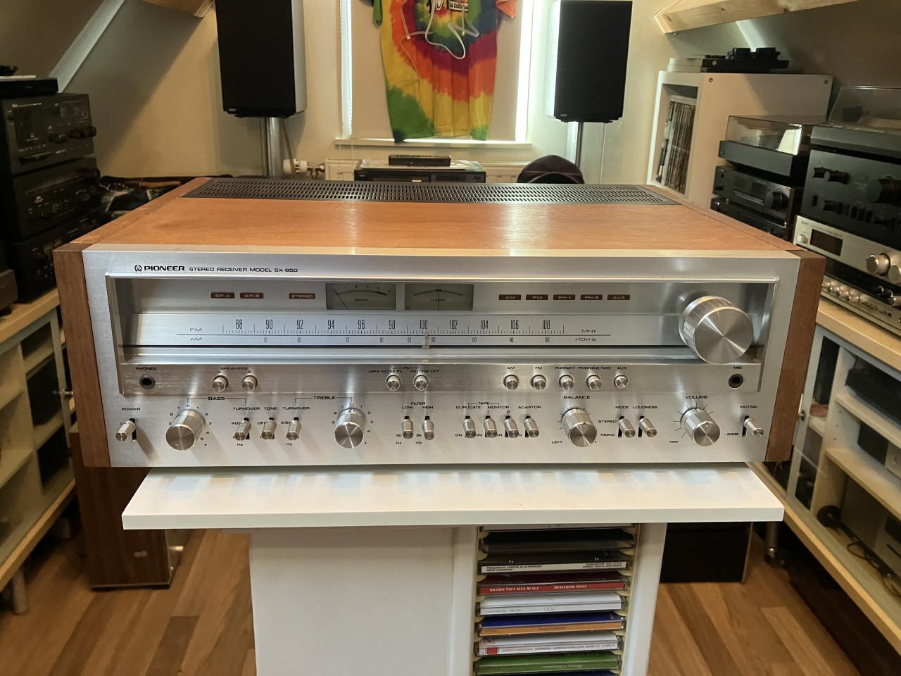 Pioneer SX-850 vintage receiver tuner versterker